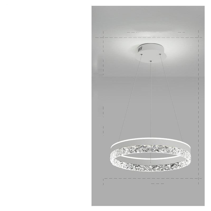 Modern Minimalist Scandinavian Dining Room Chandelier.